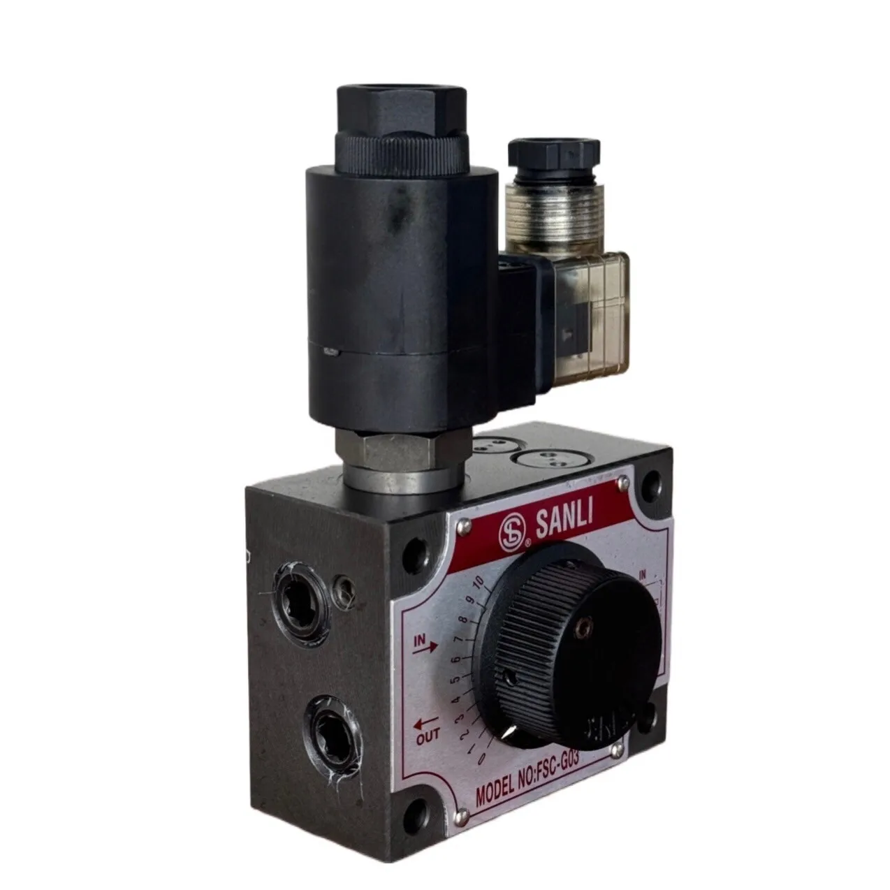 Competitive Price High Quality Pressure Compensated Hydraulic Valve For Control Flow