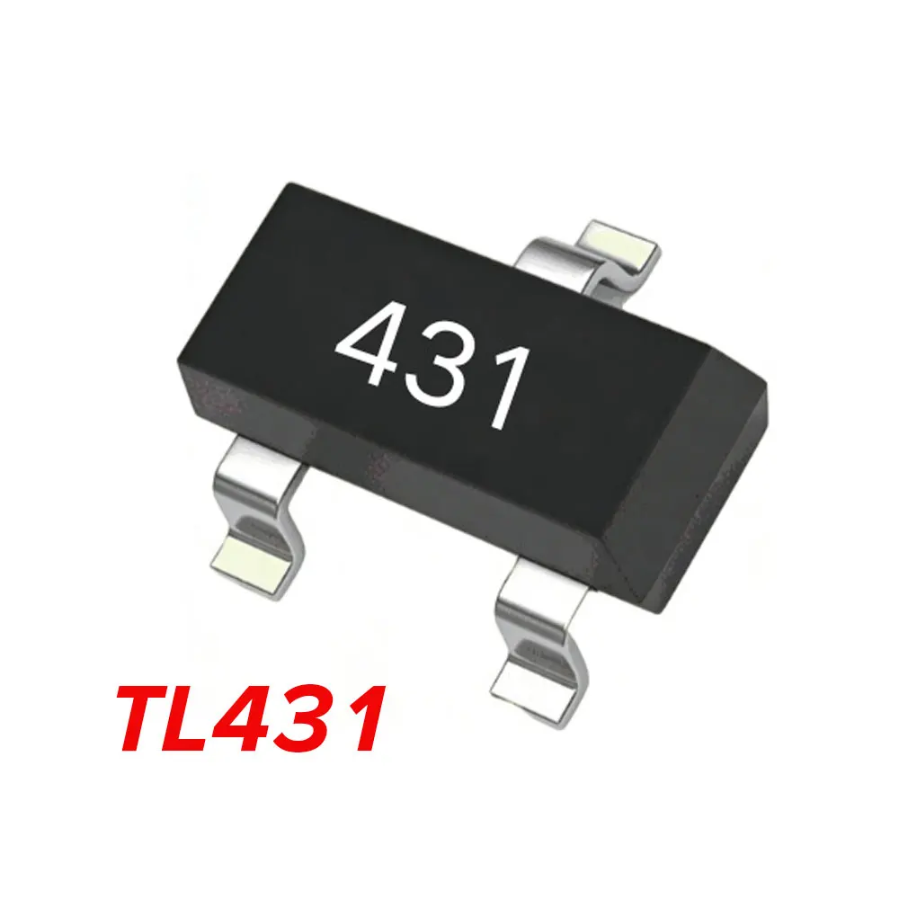 10PCS TL431 TL431ACDBZR TL431A TAC3 TACG SOT-23 IC Chip