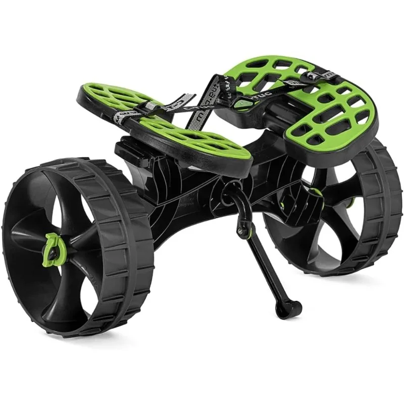 عربة كاياك شديدة التحمل مقاومة للثقب، مقطورة زورق قابلة للطي مع سعة 260 رطل، علبة قارب محمولة للمياه #1