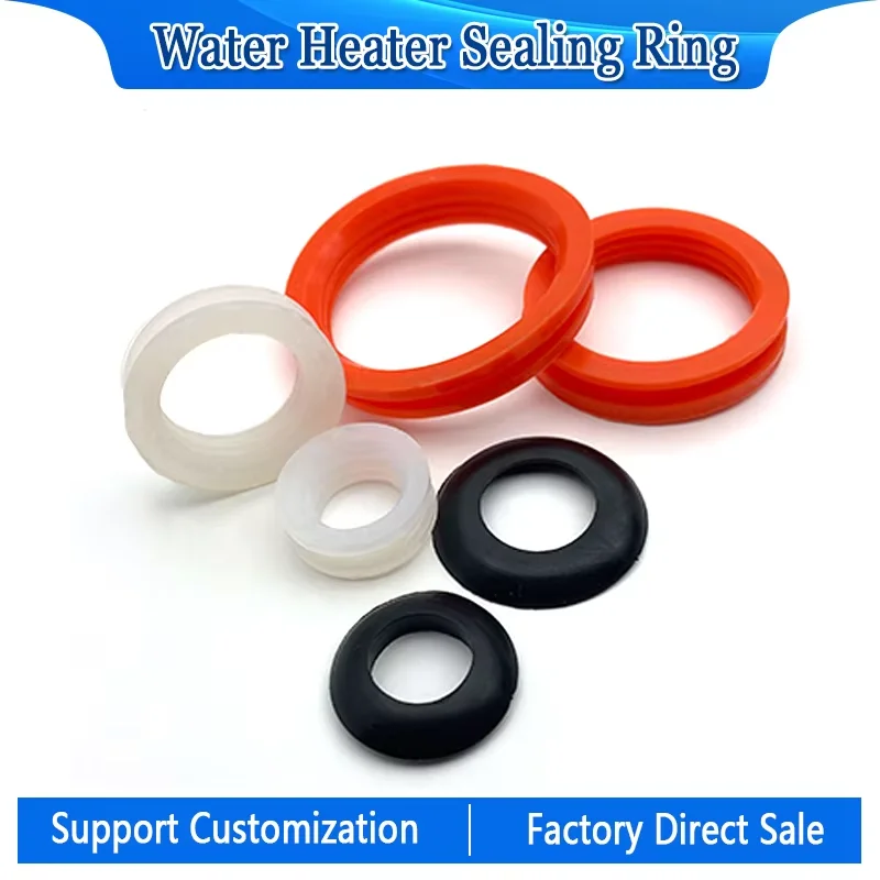 

20/25/32/47/58/70mm Sealing Ring Silicone Coil Waterproof O Ring Seal for Solar Water Heaters Vacuum Tube Solar Seal Ring