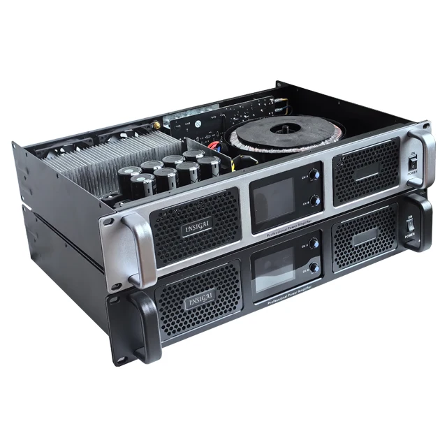 

High-Quality LA1500-1500W/2400W Two Channel Professional Power Amplifier