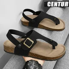 

Men's Sandals Wholesale Summer Soft soled Anti slip Beach Shoes Men's Large New flip-flops Casual Outwear Sandals