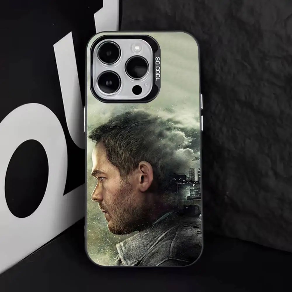 حافظة هاتف Q-Quantum B-Break لهاتف iPhone 17,16,15,14,13,12,11,Pro,Max,Plus,E,Air,Mini Black Tpu #3