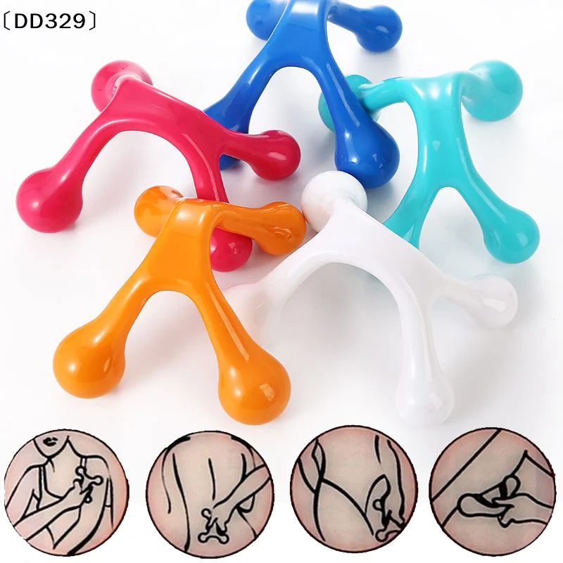Handheld Arch Body Massager Tool Pain Relief Back Stick Relax Health Balance〔DD329〕