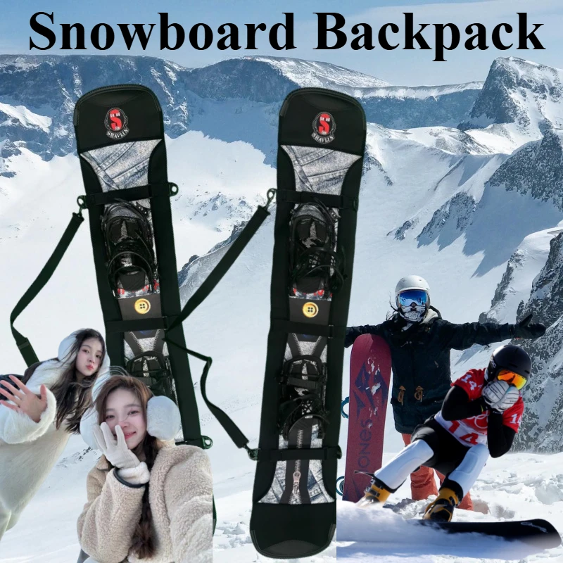 ski-bag-snowboard-bag-backpack-monoboard-plate-protective-case-adjustable-large-capacity-scratch-resistant-backpack-skiing-bags