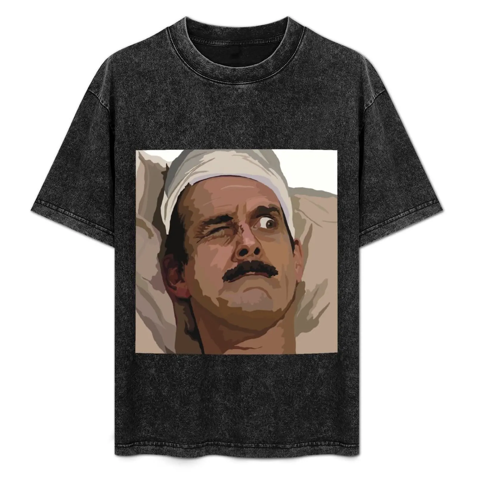

Fawlty Towers Basil Fawlty John Cleese Don’t Mention The War original illustration design T-Shirt