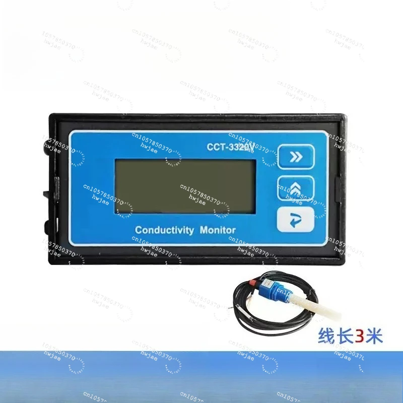 Water quality conductivity meter cct-3320V pure water resistivity tester on-line detector probe