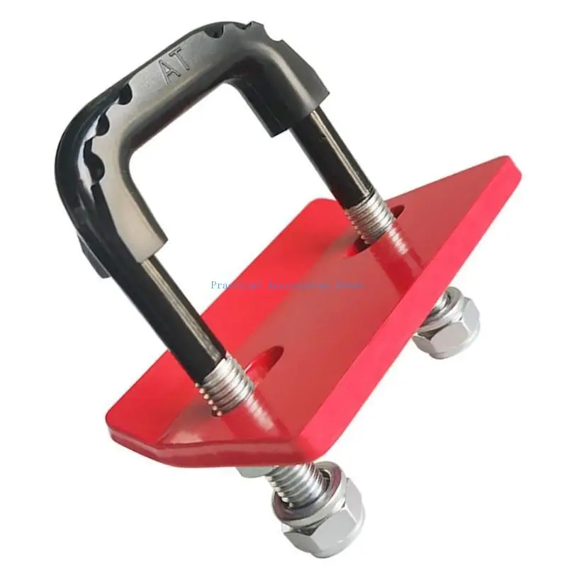 U75E جهاز مضاد للحشرجة وصلة تشديد المشبك تقليل الحركة مناسبة للنقل الآمن مقطورة حاملات البضائع رفوف الدراجة #2