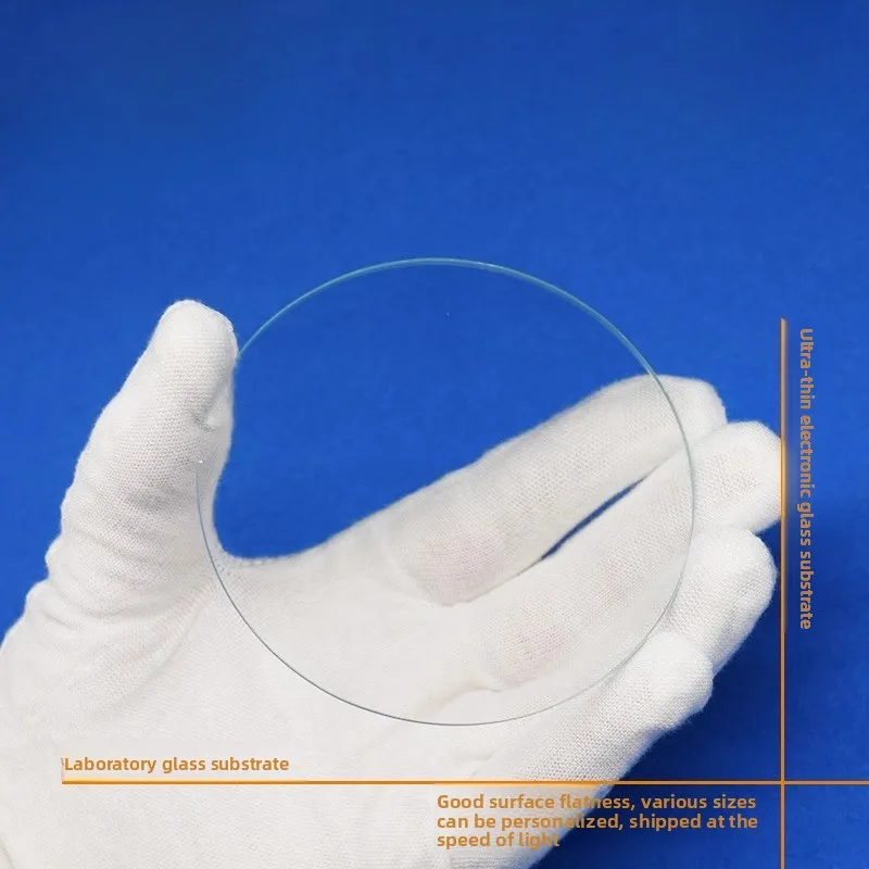 4 Inch D101.6mm Round Glass Sheet for Dashboard 2 3 4 5mm Thickness Optional