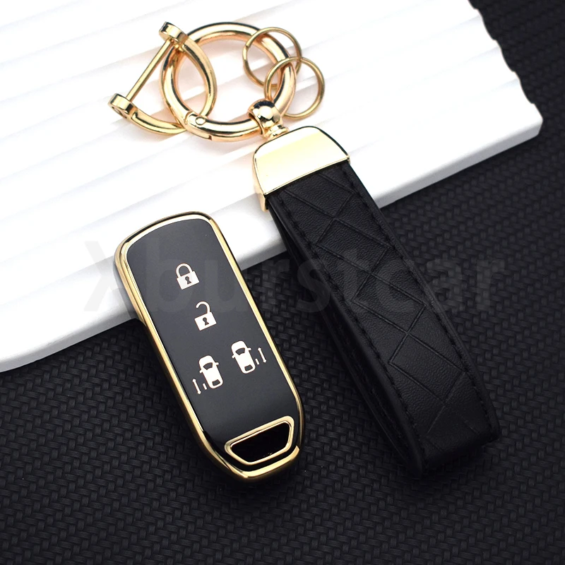 2/4 Buttons Soft TPU Key Case Cover For Honda N-BOX N-ONE N-WGN N-VAN Custom Wgn Custom Shell Fob Holder Protector