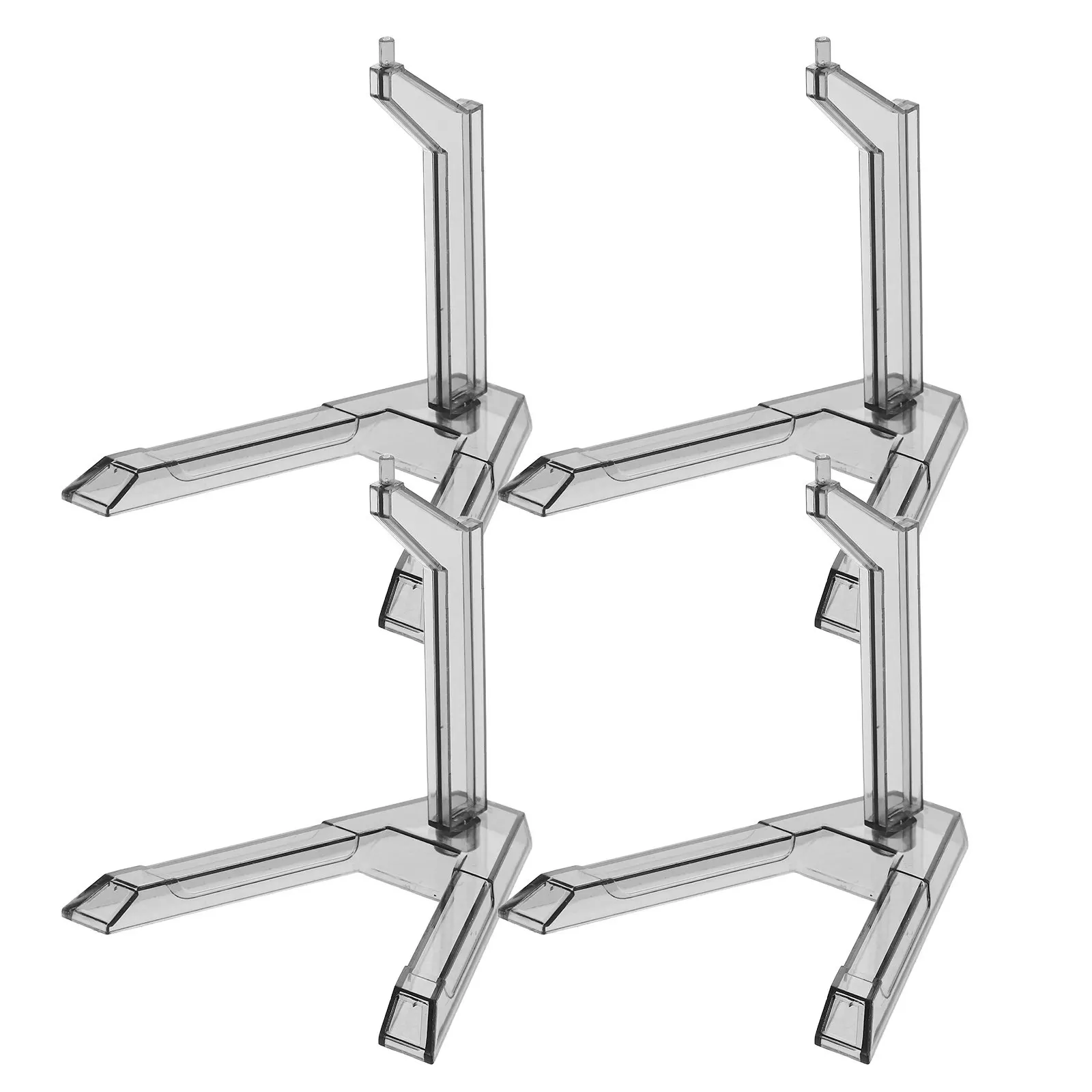 

4Pcs Display Support Stand Compatible Hg1 144 Figures Stable Holder Rack Action Figure Display Base