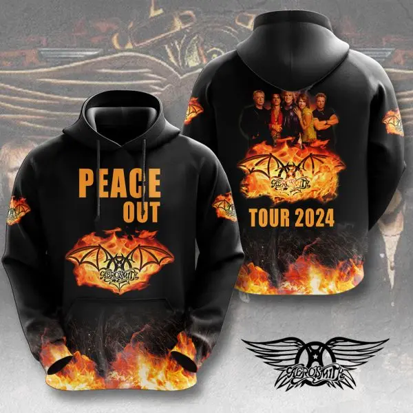 Moda Męskie bluzy z kapturem Rock Band Aerosmith Bluza z nadrukiem 3D Mężczyźni Kobiety Hip Hop Dres Pullover Oversized Street Men Y2k Hoodie