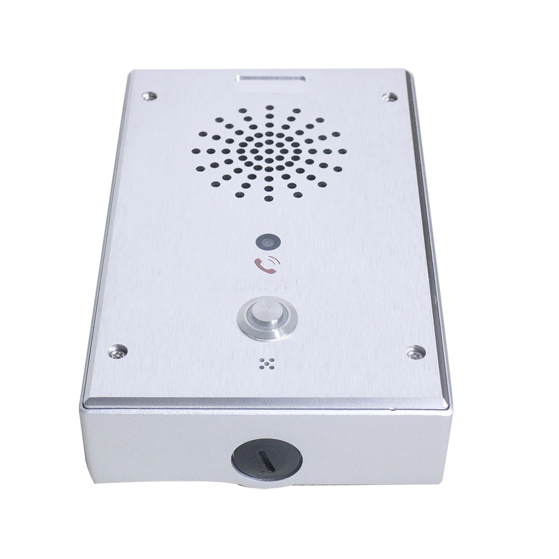 

Outdoor SIP Public Address Intercom Terminal with Built-in Speaker and Camera for Remote Communication