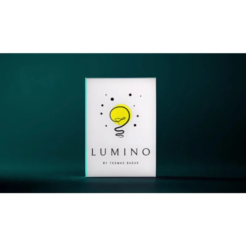 سطح خدعة سحرية احترافي للسحرة - وسيلة لومينو للتحايل من توماس بادار، بطاقات تفاعلية مع تغيير لون فوري