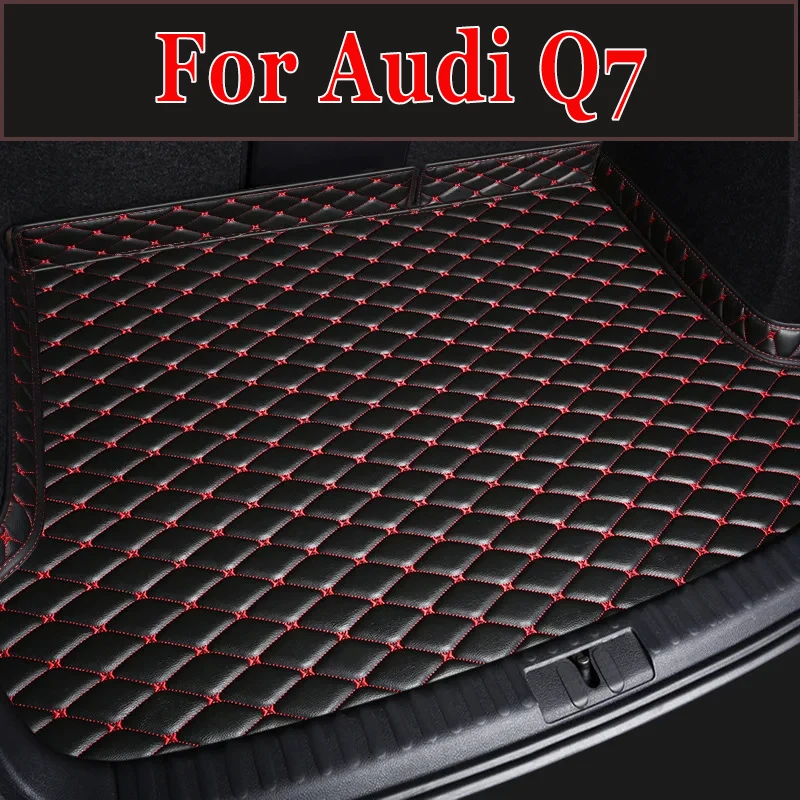 

Car Trunk Mat For Audi Q7 4L 5-Seat 2006-2015 07 08 09 10 11 12 13 14 Custom Car Accessories Auto Interior Decoration