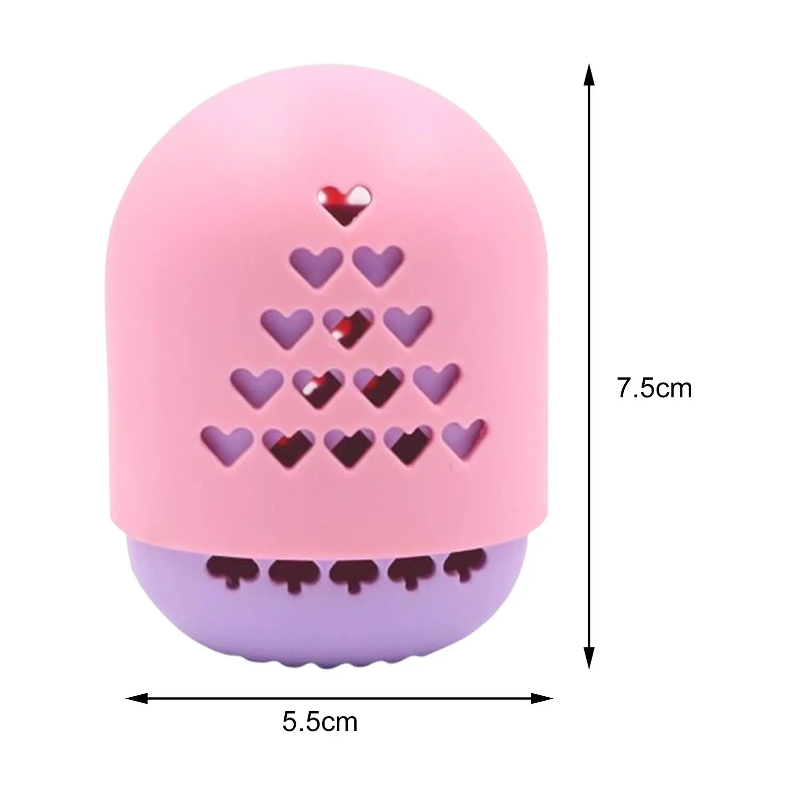 Portable Makeup Egg Storage Box Dustproof Protective Container