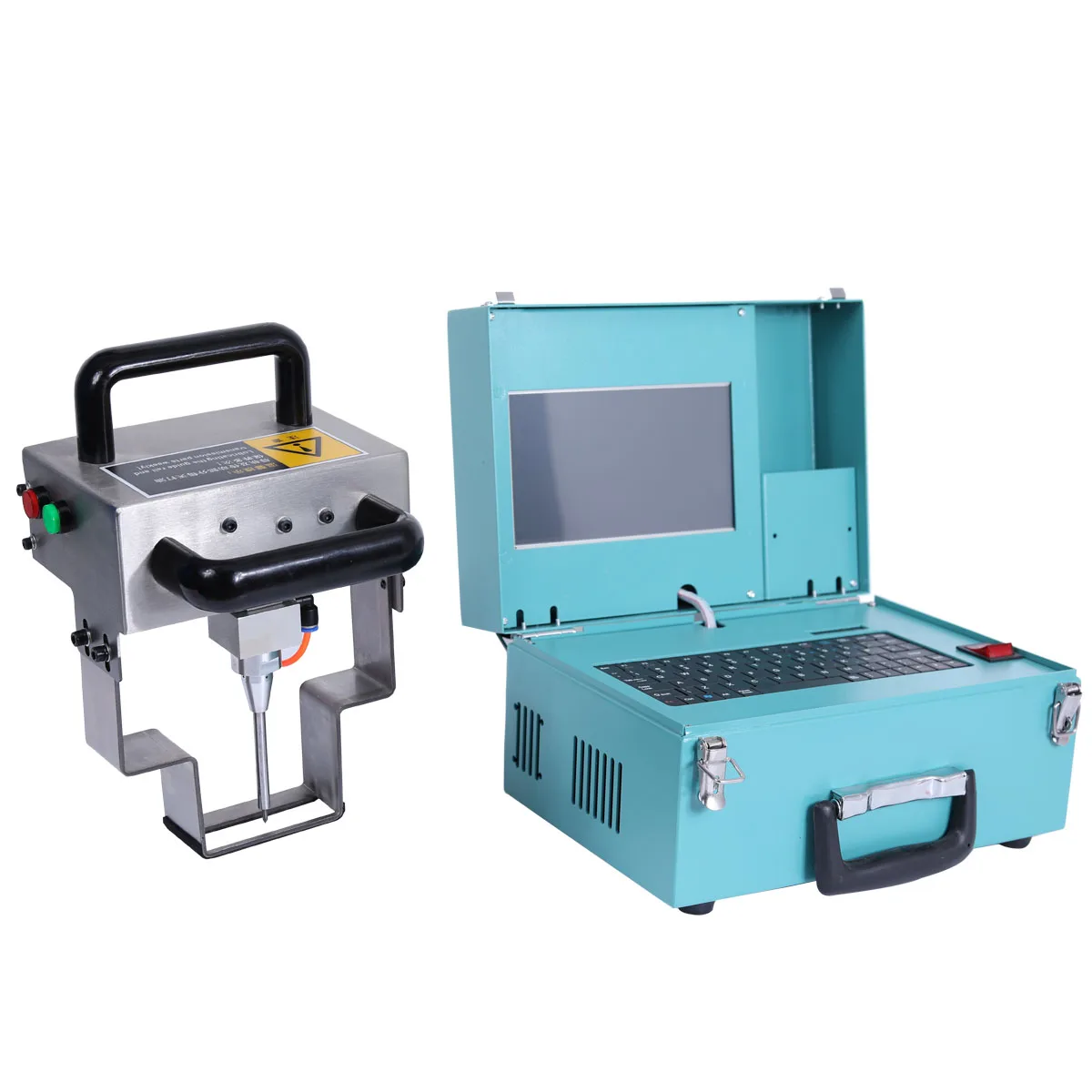 

FCMARK CM2590-H Portable Pneumatic VIN Number Marking Machine Handheld Chassis Number Dot Peen Engraving Machinery for Engine