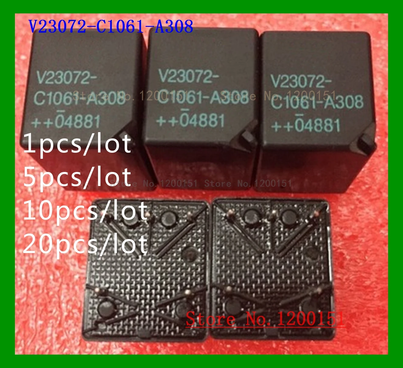 

V23072-C1061-A308 12V V23072 C1061 A308 V23072C1061A308 Relays DIP5