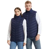 21 Areas Self Heated Vest Body Men's Warmer Heating Jacket Heated USB Battery Powered Women's Warm Vest Thermal Winter Clothing