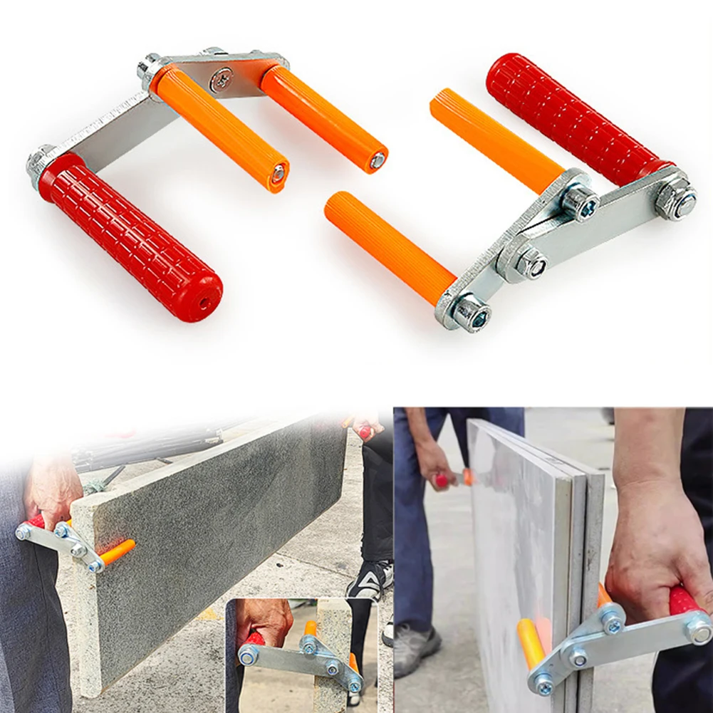 Drywall Carriers Load Plasterboard Panel Lifting Tools Heavy Duty Carry Clamp High Load Capacity Comfortable Handle