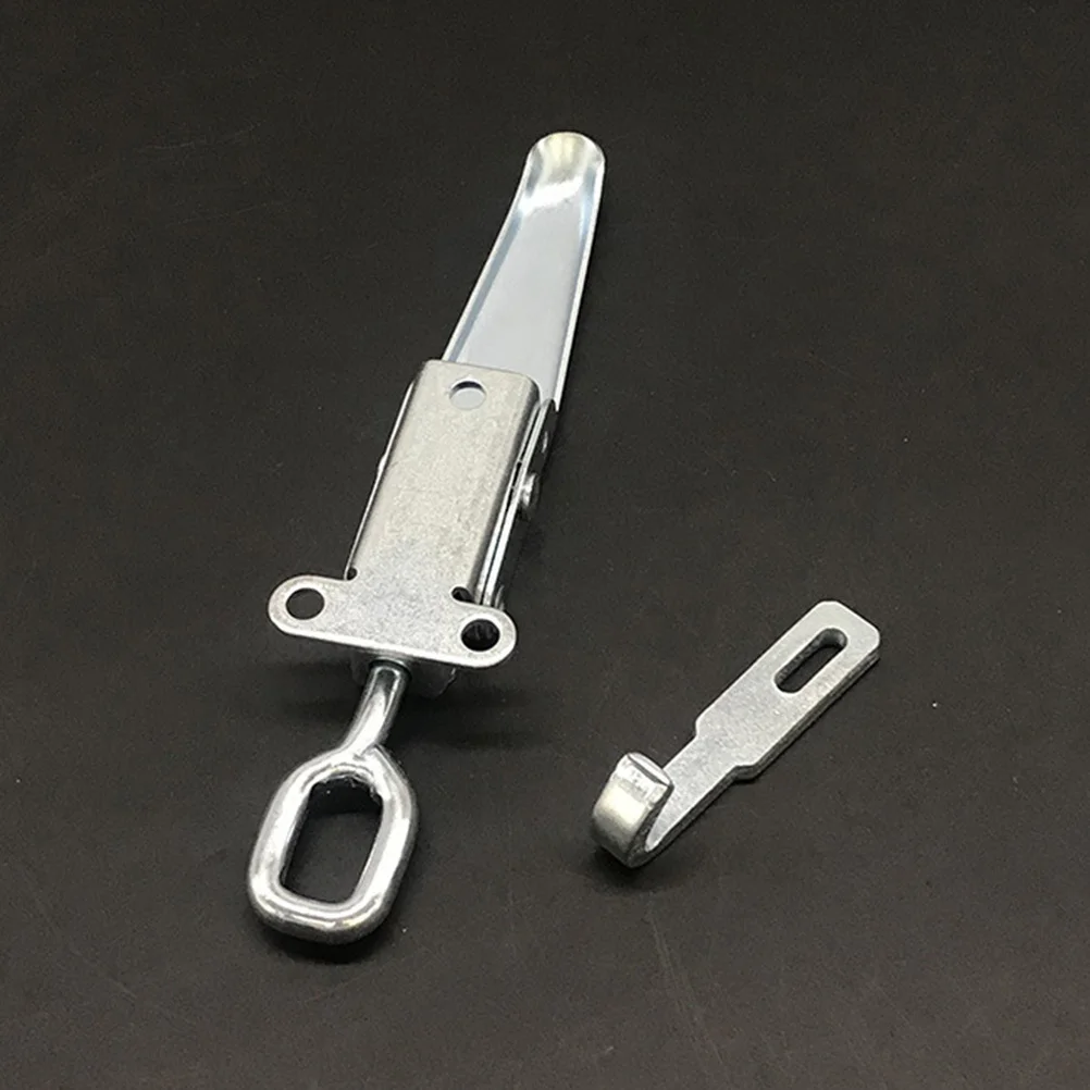 

Locking Latch Clamp Heavy Duty Metal Toggle Clamp For Trailer Container Box Durable Safety Buckle Fastener