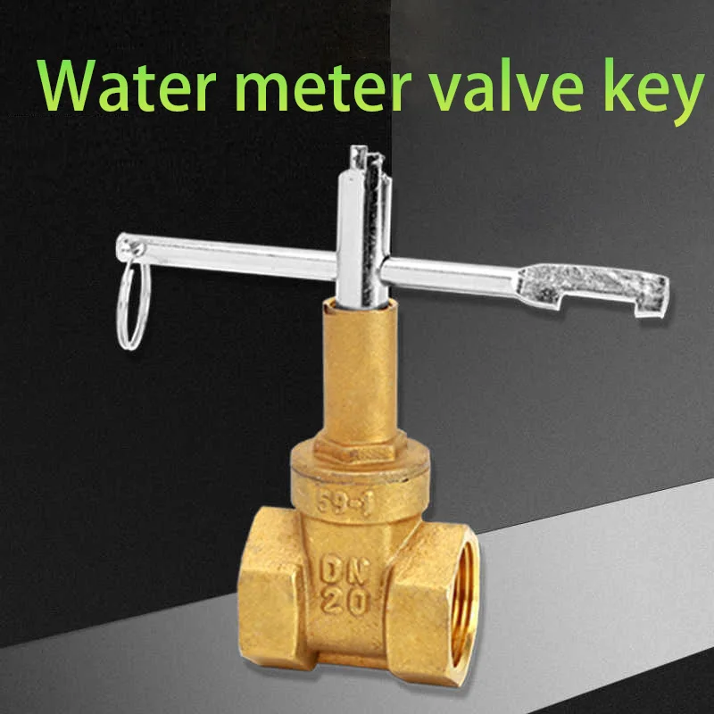 

Inner Triangle Key Wrench Elevator Water Meter Valve Key Train Electrical Cupboard Box Elevator Cabinet Faucet Valve Switch