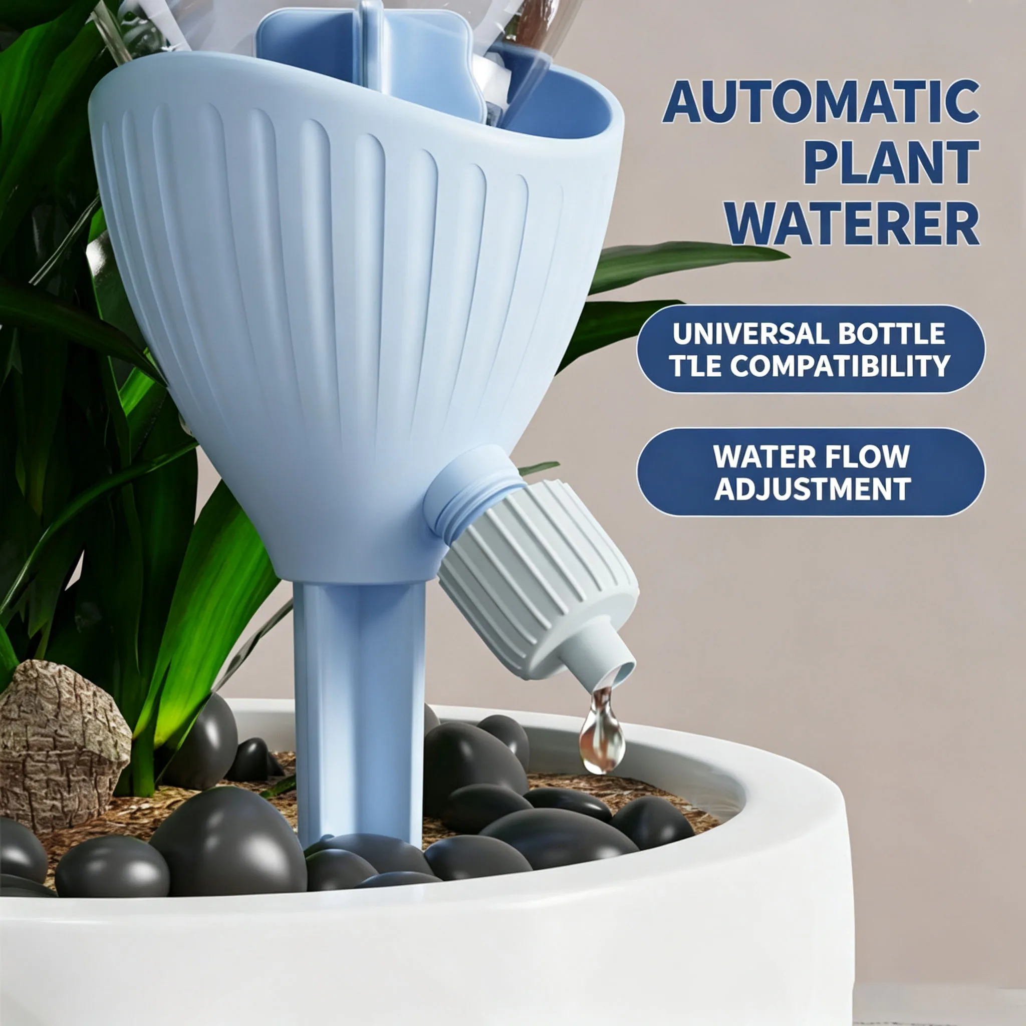 Household Watering Can Water-Permeating Device Automatic Watering Device Pot Plant Controllable Water Flow Drip Device