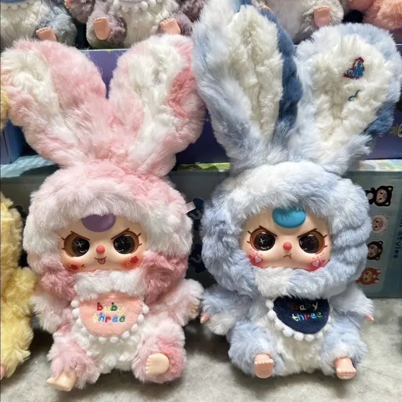 

Baby Three Lily Rabbit Town Limited Edition Series Plush Vinyl Dolls Trend Blind Box Tide Play Hand Made Ornaments Creative Cute