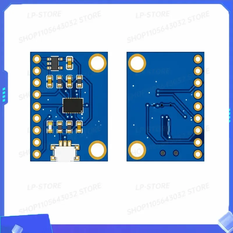 for BMI088 Six Axis Sensor Module Supports IIC and SPI High Performance Six Axis IMU