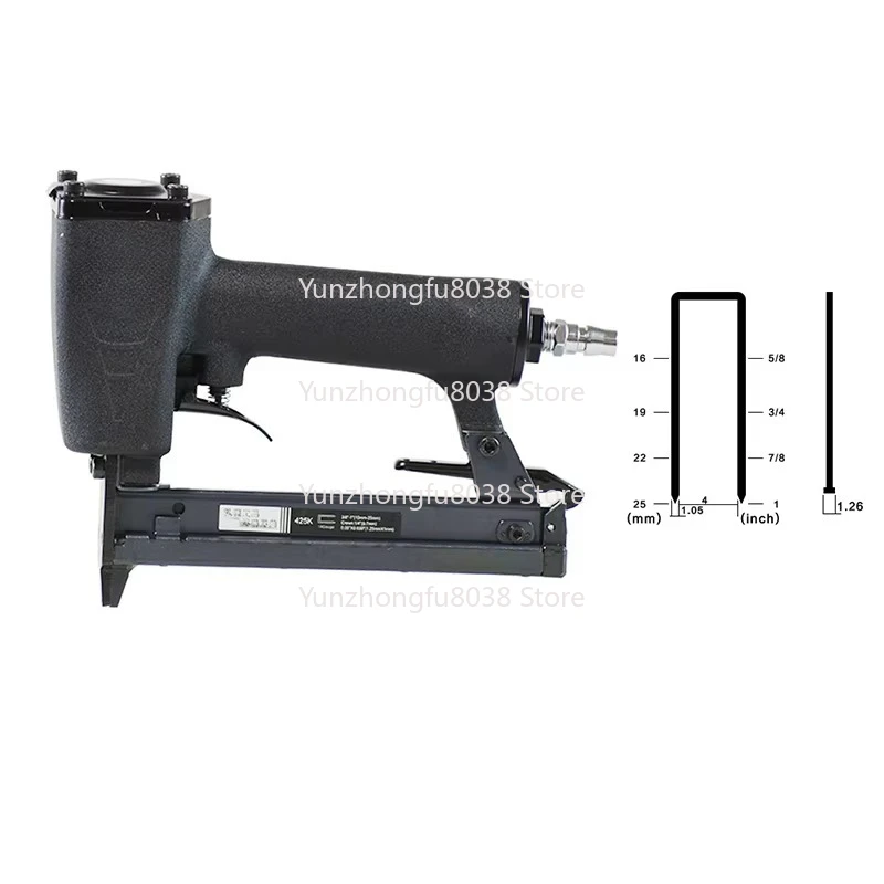 Pneumatic Stapler 18 Ga Narrow Crown Stapler with Piston Kit