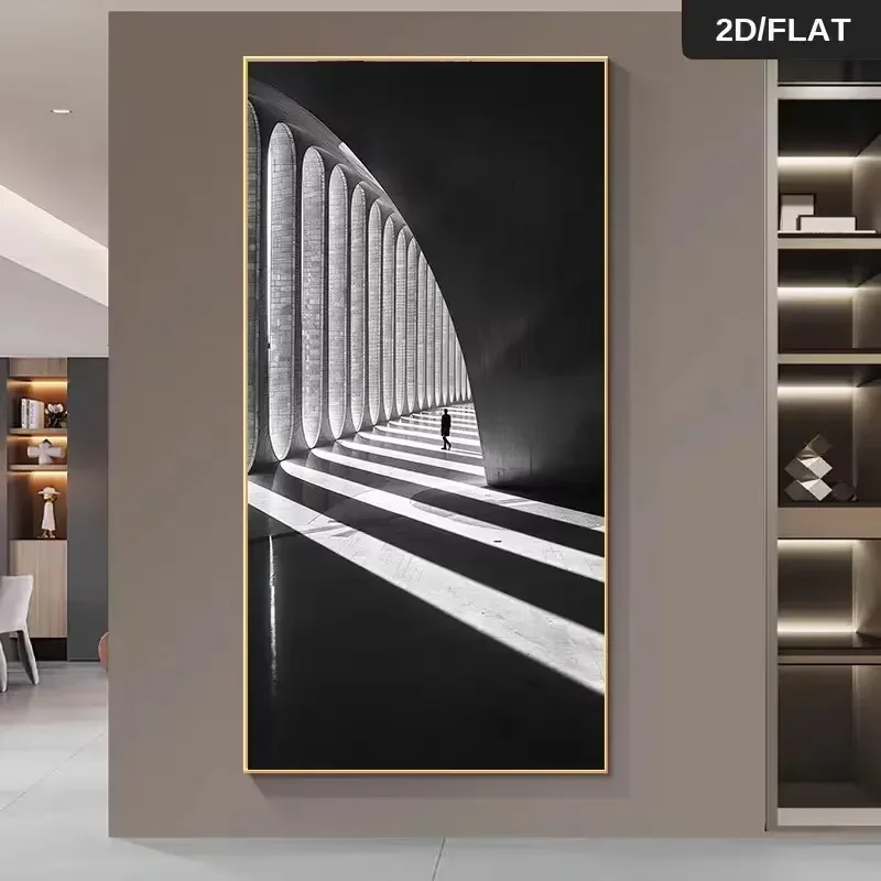 Multiple sizes 1pc frameless Large size Canvas Painting,Large Canvas Wall Art Decoration, Modern Abstract Canvas Prints - Minima