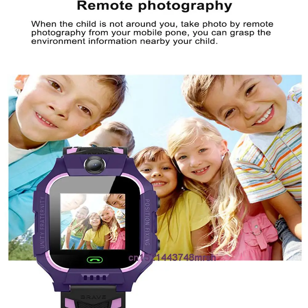 KGG Q19 Kids Smart Watch 2G SOS Call Back Monitor Phone Watch LBS Position with Camera Children Smartwatch for Boys Girls Gifts.