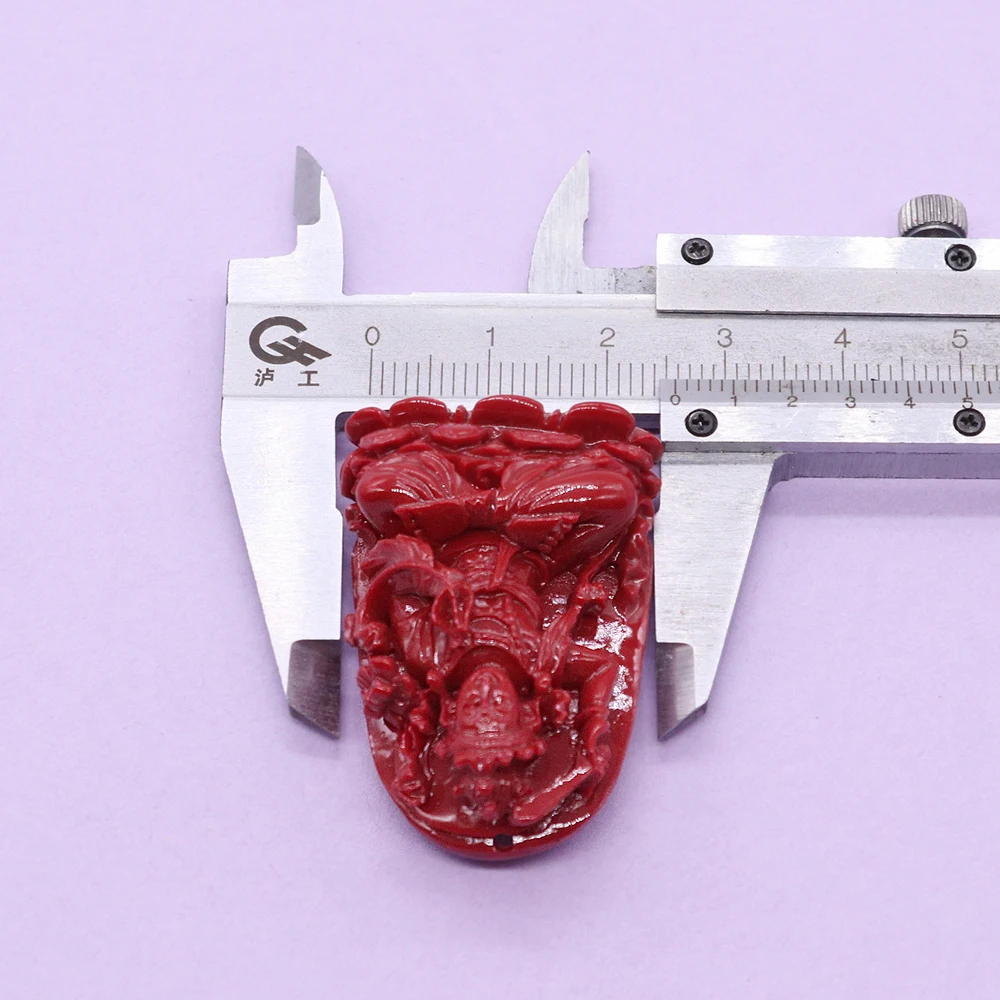 

Artificial Coral Connector Pendant Handwork Natural Sea Bamboo Buddha Charms for Jewelry Making DIY Necklaces Accessories Crafts