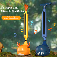 Otamatone Japanese Electronic Musical Instrument Portable Cartoon Shape Music Synthesizer Early Educational Musical Instrument
