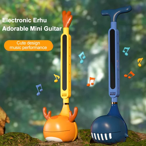Instrumento Musical electrónico japonés Otamatone, sintetizador de música portátil con forma de dibujos animados, instrumento Musical educativo temprano