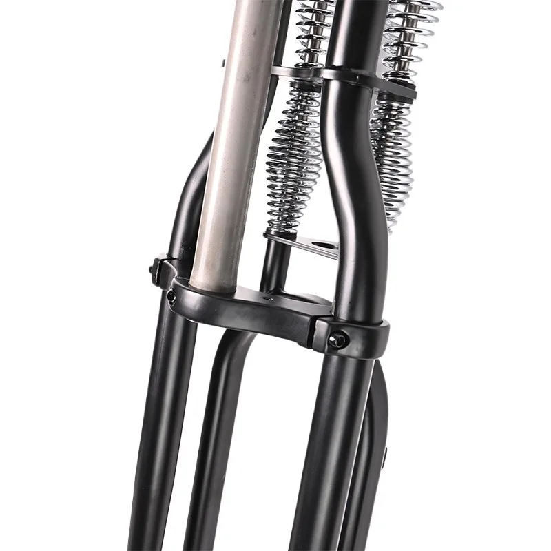 Bicycle retro front fork, bicycle double shoulder front fork fork