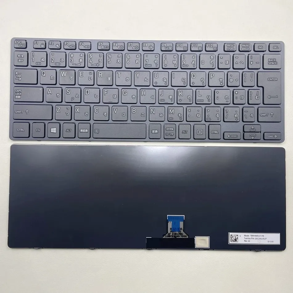 

Japanese Laptop Keyboard For TOSHIBA dynabook UZ53 UX53/DL UX53/D UX53/F UZ63/D UZ63/H UZ63/F TBM16N50J0-356 JP Layout