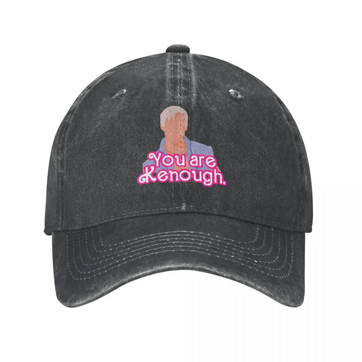 You Are Kenough Accessories Unisex Trucker Hat Ryan Gosling Distressed Washed Hats Cap Vintage Outdoor Summer Dad Hat