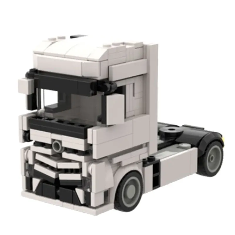 Spot new MOC-38080 33999 323pcs small particle assembly building blocks mini truck head model toy gift set