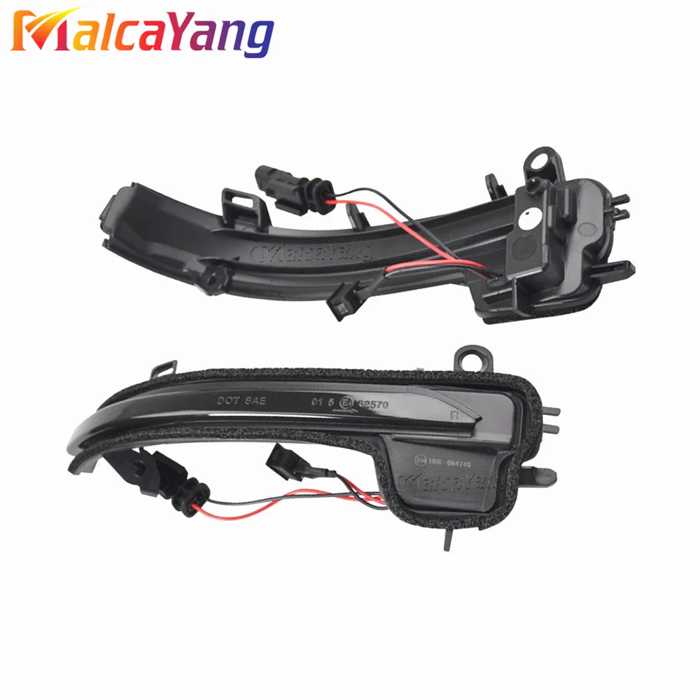 

2X Smoked Dynamic LED Blinker Indicator Mirror Turn Light Signal Repeater For Toyota GR Supra A90 MK5 2020+ Car Styling