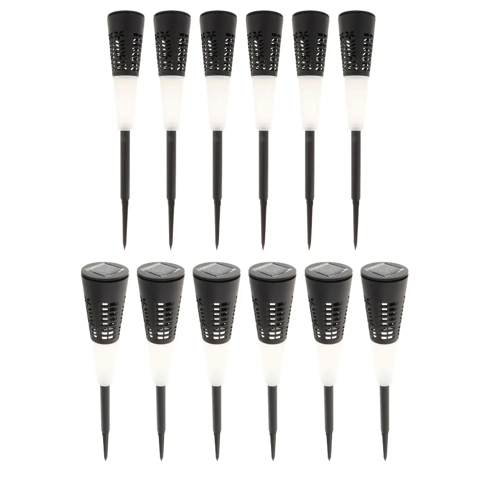 

6x Solar Lawn Lights Waterproof Lighting for Outside Garden Decor Barbecue
