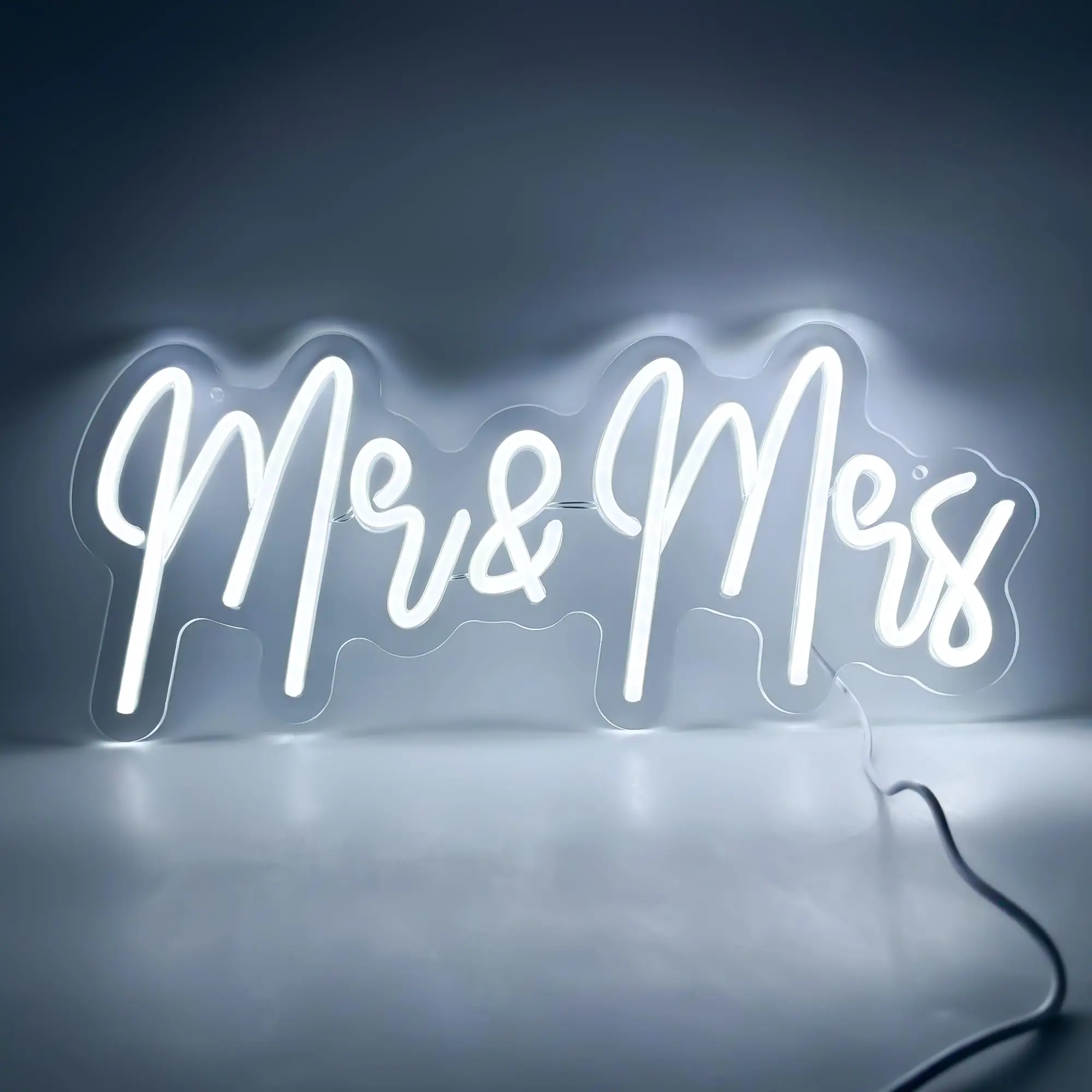 Mr And Mrs Neon Sig… - image