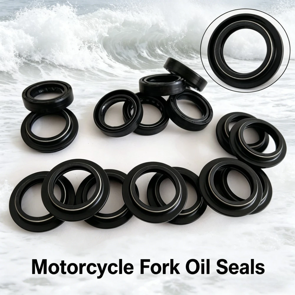 

2/4/8pc 45x58x11 Front Fork Oil Seal Dust Cover For BMW S1000 R S1000RR S1000 XR M1000 RR G650 X MOTO CHALLENGE COUNTRY 08-2022