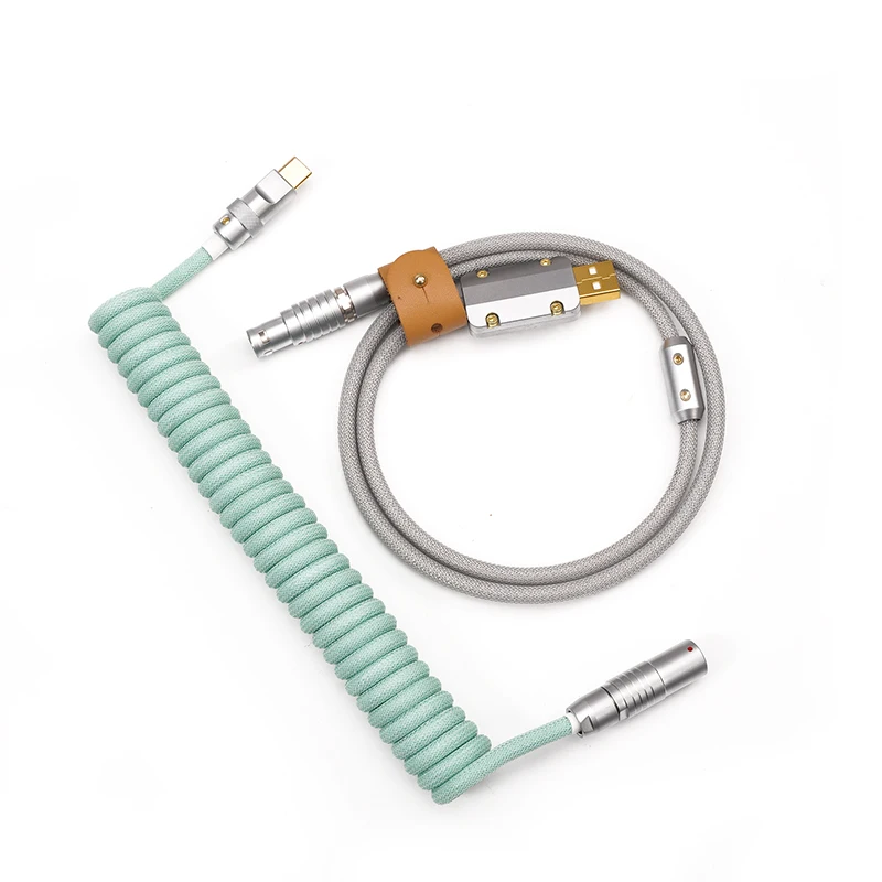 GeekBable kabel keycap kabel data keyboard mekanis komputer kustom buatan tangan