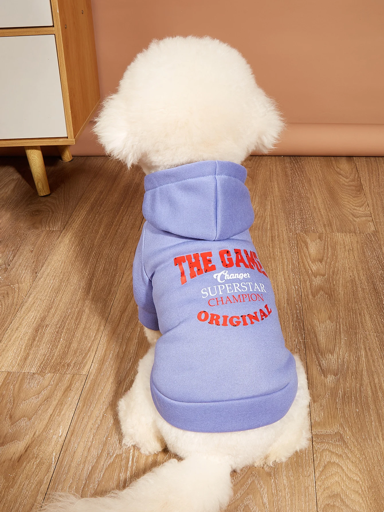 Dog Hoodies Puppy Clothes with Letters Printed Sweatshirts for Small Medium Dog Cat Soft and Comfort Shirts Dog Pajamas Outfit P