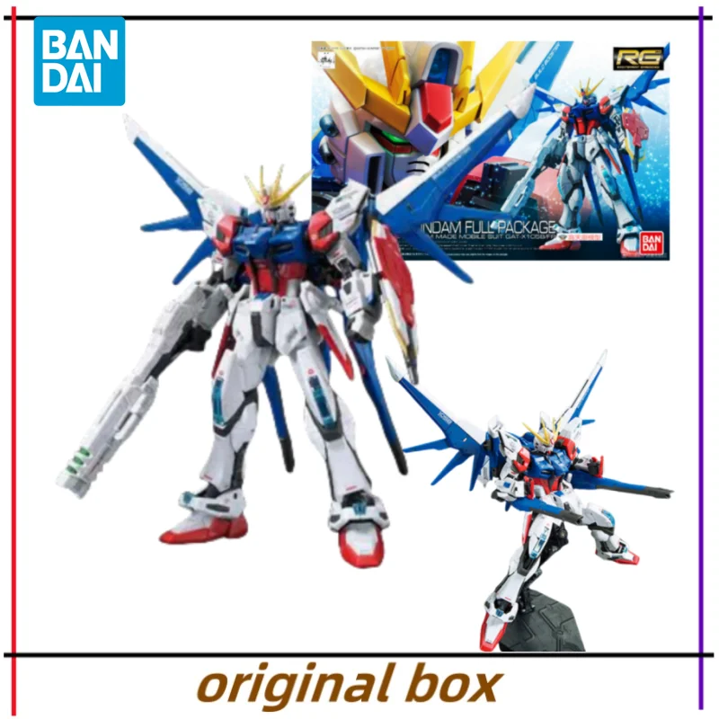 Bandai Figure Model Build Strike GUNDAM Full Package GAT-X105B/FP Anime Toys Collectible Gift for Kids Genuine Brand Unopened