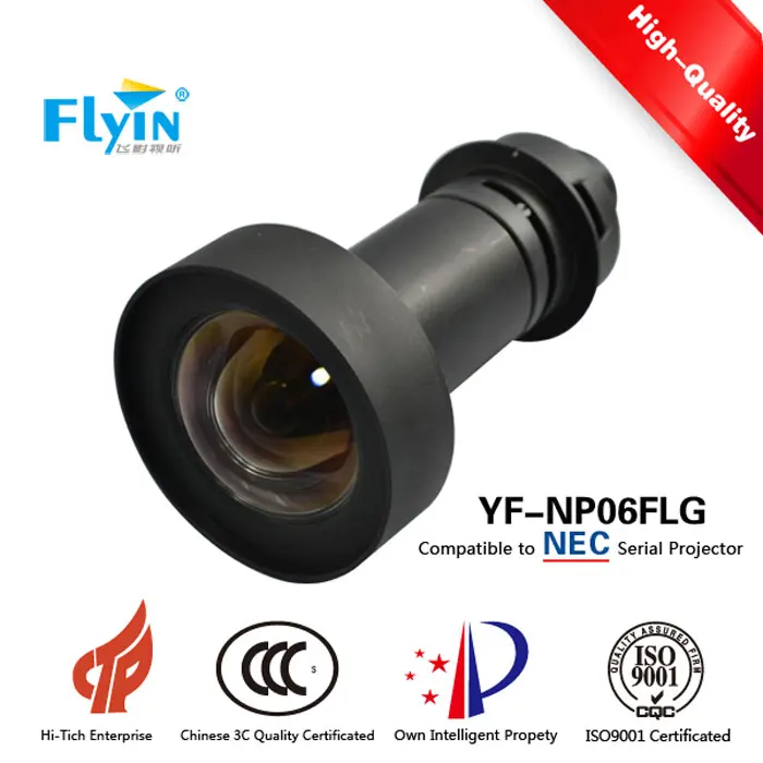 2020 Top Quality Cylindrical Shaped Compatible Projector Lens DLP 4k For Nec Projector