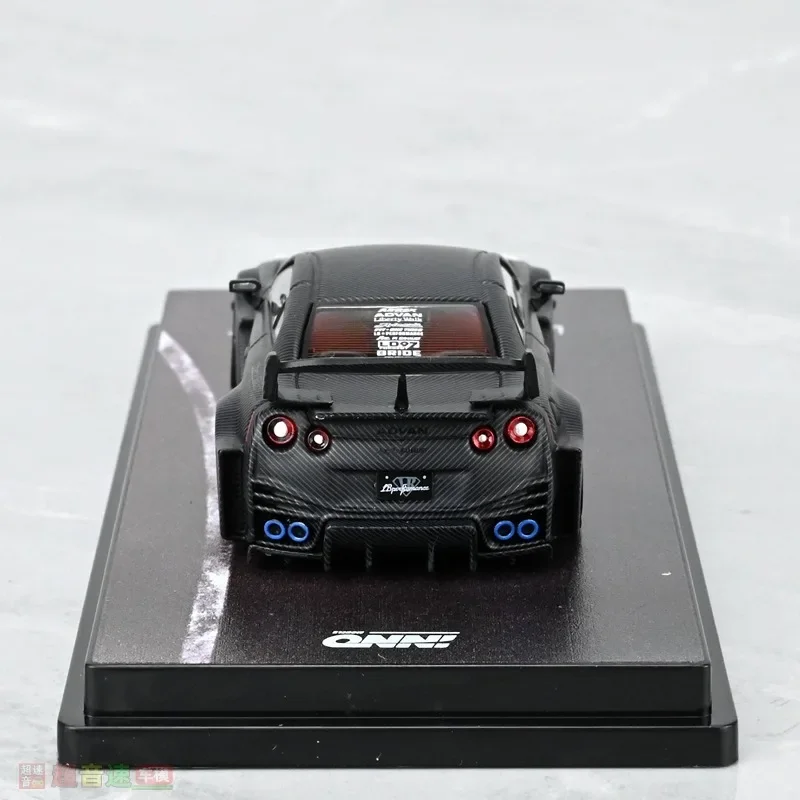 INNO 1/64 닛산 GTR R35 LBWK 합금 장난감, 자동차 다이캐스트 금속 모델 선물