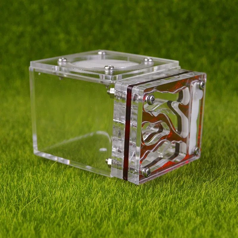 Acrylic Ants Farm Miniature Stereoscopic Moisturising Pet Ants Nest Transparent Castle Workshop Insects Feeding Boxes
