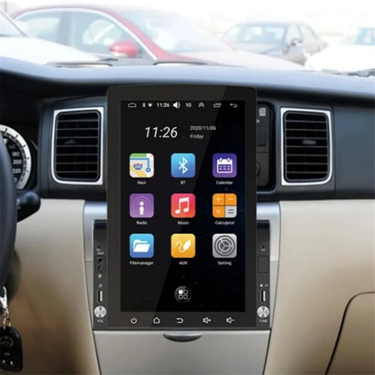 

M51K_10.1 Inch 2Din Universal Android Radio for Tesla Touch Screen (B)